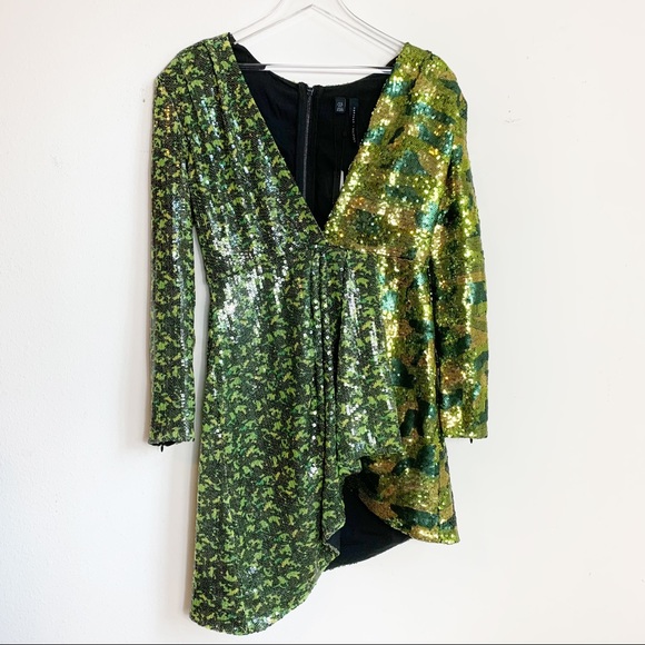 slim fit dress slacks Topshop Black Sequinned Mini Dress main image 1